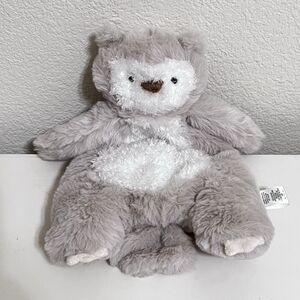 Elegant Baby Olivia Owl Snuggler Lovey Plush Flat Lovie Security